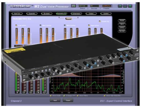 Wheatstone Vorsis M-1 AES Digital 96KHz Voice Processor Preamp Compressor M1-www.prostudioconnection.com