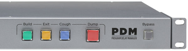 25 Seven AES Digital Audio Broadcast Profanity Program Delay Manager DUMP Button-www.prostudioconnection.com