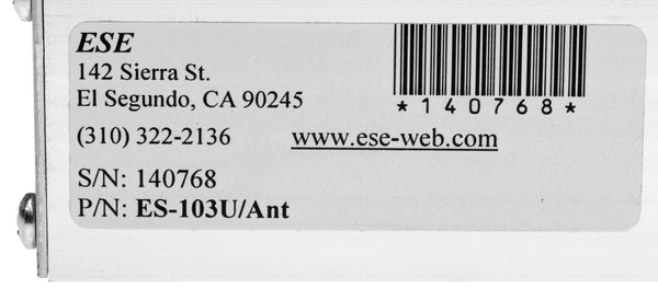 ESE ES-103U GPS Satellite IRIG-B RS-232 TC90 Timecode Atomic Clock Time Receiver [Used]-www.prostudioconnection.com