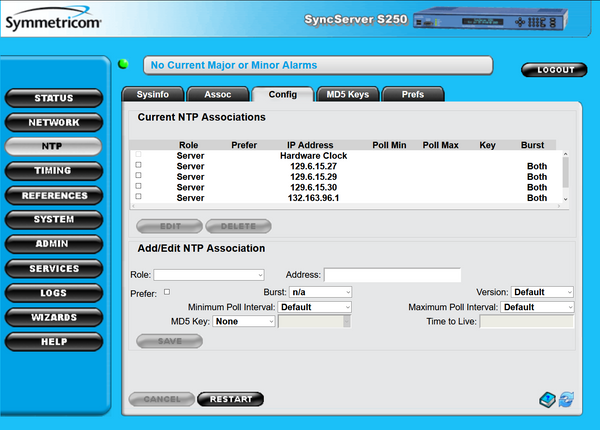 Symmetricom SyncServer S250 OCXO UPGRADED ublox GPS NTP Network Time Server-www.prostudioconnection.com