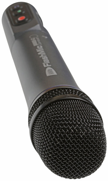 HHB DRM85-C Flash Mic Cardioid ENG Recording Condenser Cordless Microphone USB [Used]-www.prostudioconnection.com