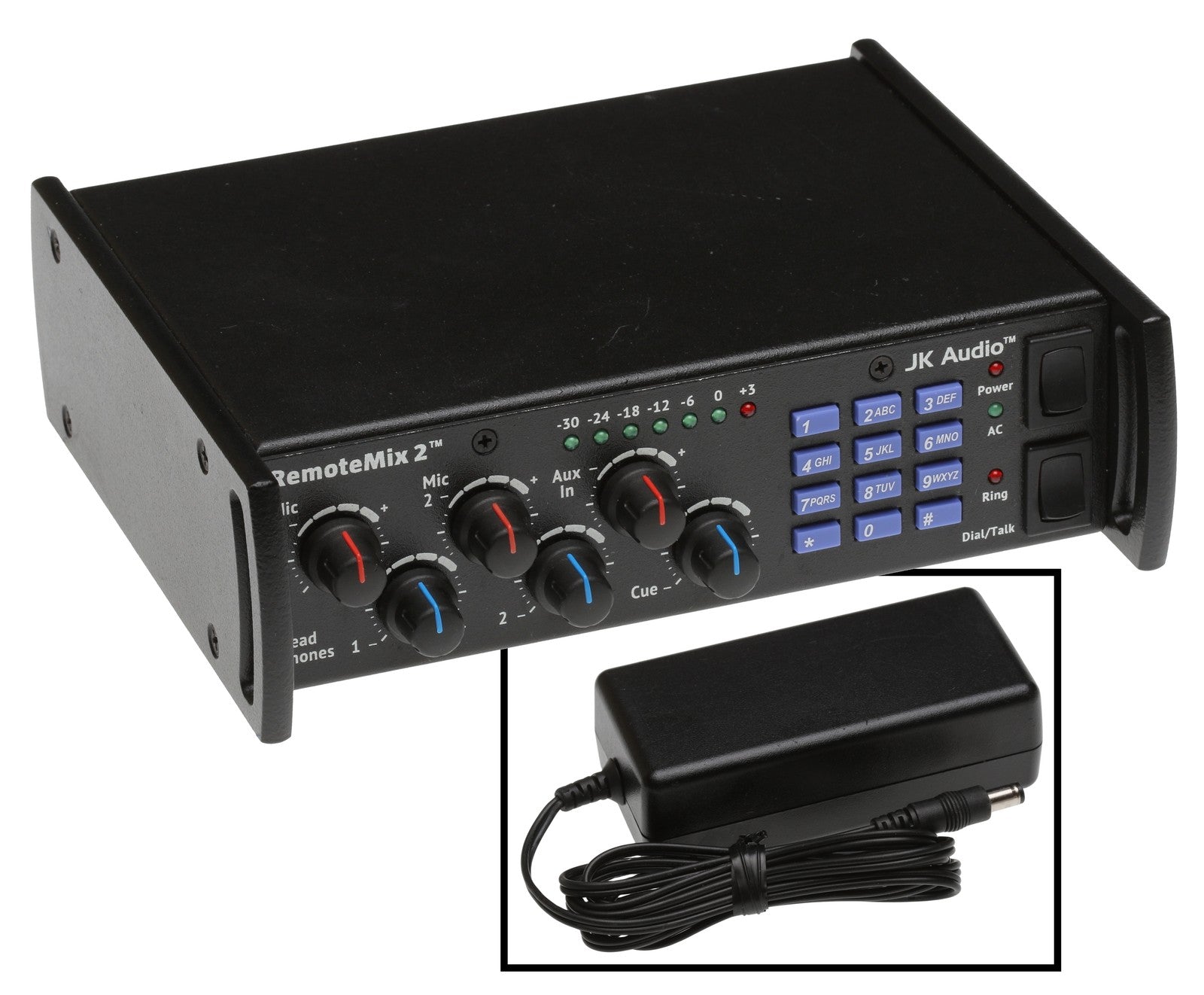 JK Audio RemoteMix 2 Portable Sports Field Mixer Remote Mix Broadcast Hybrid IFB-www.prostudioconnection.com