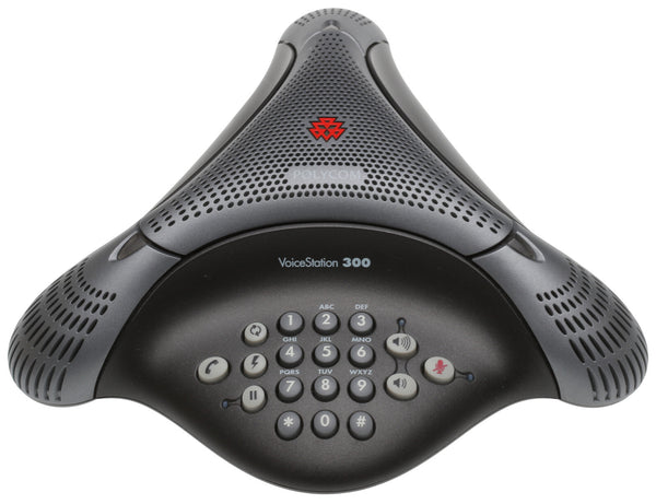 Polycom VoiceStation 300 Audio Conference Full Duplex Loudspeaker Speaker Phone [Refurbished]-www.prostudioconnection.com