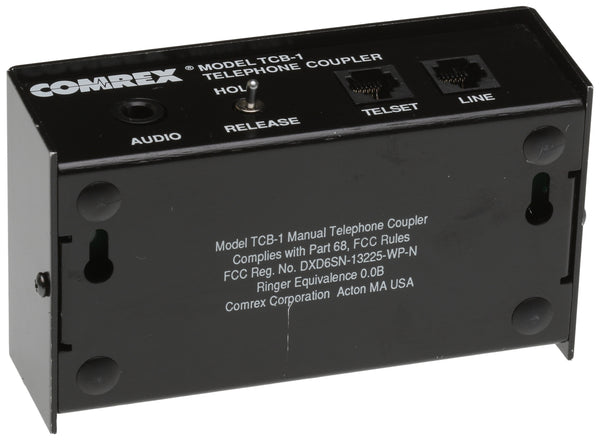 Comrex TCB-1 Telephone Audio Coupler Transmit/Receive Audio To/From POTS Line [Used]-www.prostudioconnection.com