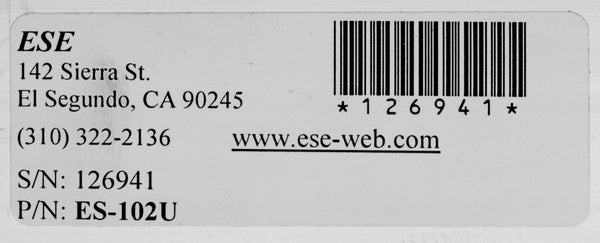 ESE ES-102U UPGRADED ublox GPS SMPTE/EBU TC90 Timecode LED Clock Time Receiver [Used]-www.prostudioconnection.com