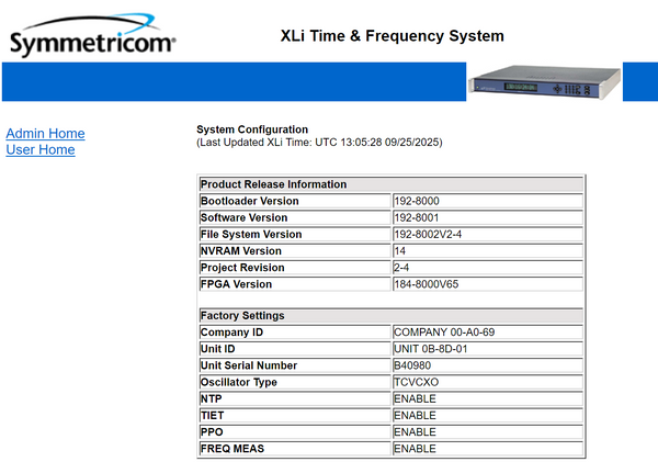 Symmetricom XLi FTM III UPGRADED Furuno GPS NTP Time Server 10MHz Oscillator PPO-www.prostudioconnection.com