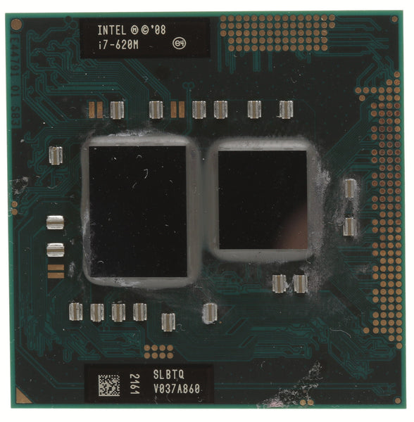 Intel Core i7-620M SLBTQ 2.667GHz Dual Core Socket G1 CPU Processor [Used]-www.prostudioconnection.com